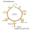 TXE435 TwoToneBracelet