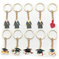 Graduation Charm Keychains in 32 Pictured Variations for Bags and Keys view 5