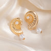 Gold Nautilus Drops