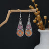 Orange Floral Drops