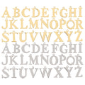 Metallic Alphabet Letter Metal Charms with 138 Listed Options view 5