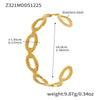 Z321 Gold Bangle