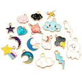 Colorful Enamel Sky and Weather Charms in Nine Designs view 5
