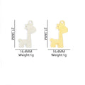 Enamel-Look Giraffe Alloy Charms in 16 Styles for Jewelry Crafts view 2