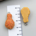 Metallic Chicken Food Metal Charms with 9 Listed Options view 9