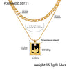 Gold Enamel Pendant