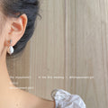 Silver-Tone Blue Enamel Dolphin Pearl Mismatch Drop Earrings view 3
