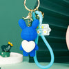 Royal-Blue Heart-Rabbit