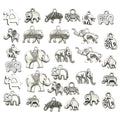 Metallic Elephant Metal Charms with 16 Listed Options view 5