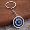 Evil Eye Metal Keychains: Owl, Hamsa Hand, Elephant and Round Styles view 9