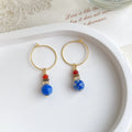 Assorted Multi-Style Pearl Stone Flower Drop Earrings 16 Variants view 3
