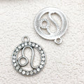 Metallic Zodiac Disc Metal Charms with 14 Listed Options view 12