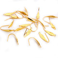 Long Teardrop Earring Hooks in Eight Finish Options view 12