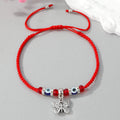 Red Braided Cord Evil Eye Animal and Symbol Charm Bracelets view 9