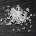 Clear Plastic Stud Earring Backs in Assorted Shapes view 4