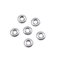 Smooth Ring Metal Spacer Beads in Two Vintage Finishes view 3