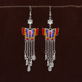 Colorful Butterfly and Peacock Necklace Earring Jewelry Collection view 6