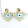 Aqua Pearl Heart
