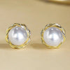 Gold Pearl Round