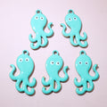 Gold Tone Enamel Octopus Charms in Seven Colors for Jewelry view 8