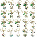 Panda Charm Keychains Featuring Blue Panda Across 45 Pictured Variations view 5