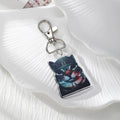 Funny Cat and Animal Acrylic Lobster-Clasp Keychains in Fifteen Designs view 2