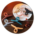 Cross Knot Plastic Hair Claw Clips Assorted Colors view 5