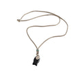 Silver Tone Fish and Heart Pendant Rope Necklaces Statement Jewelry view 5