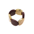 Acrylic Stretch Bracelet Oval and Tube Styles 9 Colors view 5