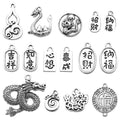 Red Dragon Metal Charms with 6 Listed Options for Jewelry Making view 5