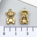 Gold-Tone Bear Metal Charms with 6 Listed Options for DIY Jewelry Making view 7