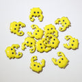 Tiny Colorful Enamel Crab Metal Charms in Nine Options view 7