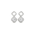 Crystal Openwork Drop Earrings and Matching Ring Options view 5