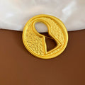 Abstract Geometric Gold Silver Tone Brooch Pins Assorted view 8