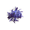 Purple Spider Lily Flower Hair Claw With Pink Petal Chain Tassels view 5