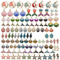Metallic Starfish and Seashell Shell Charms with 28 Listed Options view 6