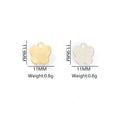 Crystal-Accented Gold Silver Butterfly Glass And Alloy Charms in 12 Styles view 3