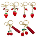Cherry Charm Keychains in 31 Pictured Variations for Bags and Keys view 5