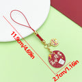 Message Tag Charm Keychains in 57 Pictured Variations for Bags and Keys view 8
