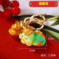 Cute Resin Fortune Dragon Keychains in Eight Poses plus Assorted Style view 9