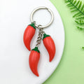 Red Chili Pepper Keychain and Single Pendant Charm, 2 Styles view 3