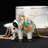 Crystal Elephant-Necklace
