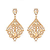 Gold Crystal Chandelier