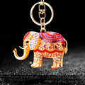 Crystal Elephant Keychain Collection in Twenty Seven Distinct Designs view 2