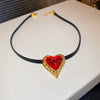 Red Heart Necklace