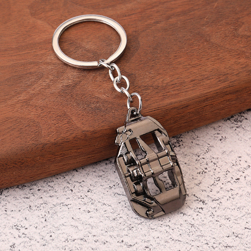 Brake Caliper Metal Keychain Car Modification Style Key Ring