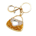 Heart Gem Handbag Keychains in Six Colors with Plain and Braided Loop Options view 5