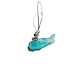 Mini Teal Polka Dot Whale Shark Phone Strap Bag Charm view 5