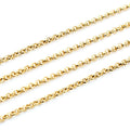 Round Link Stainless Steel Jewelry Chain in Six Options view 2
