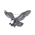 Gold Tone Eagle Three Designs Metal Brooch Pin for Jackets and Lapels view 7